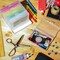 Photo Storage Organizer with 16 Transparent Inner Cases - Clear